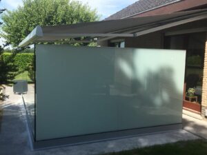 windscherm Mat glas